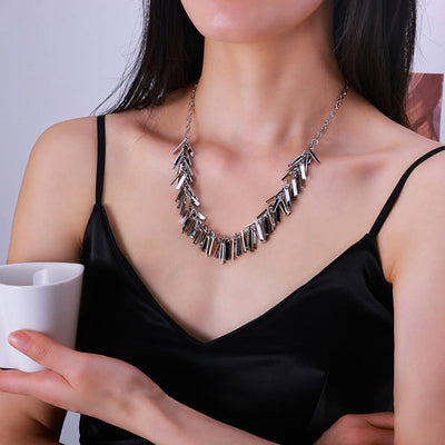 ✨ Tassel Material Pure Copper Long Sequined Necklace: A Touch of Timeless Elegance