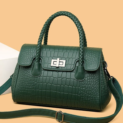 New Women's High-end Western Style Handbag Fashion All-matching