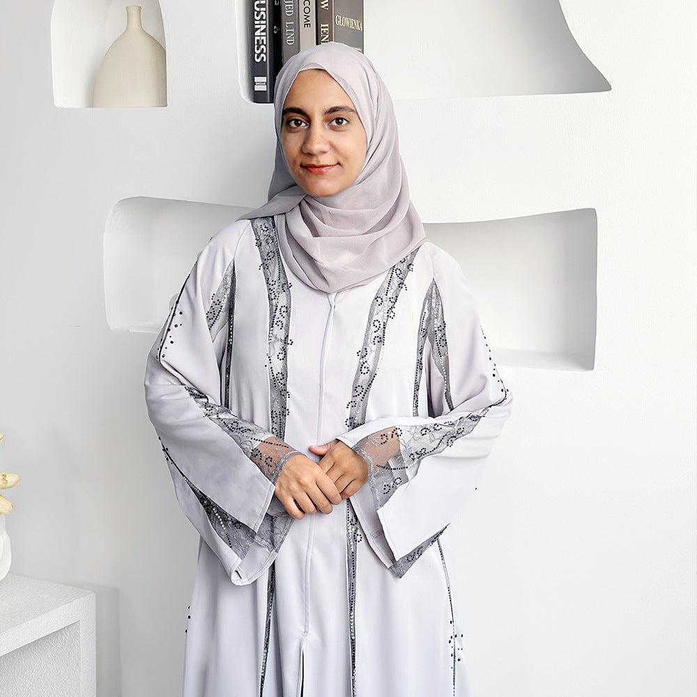 Long Sleeve Women Voile Dress