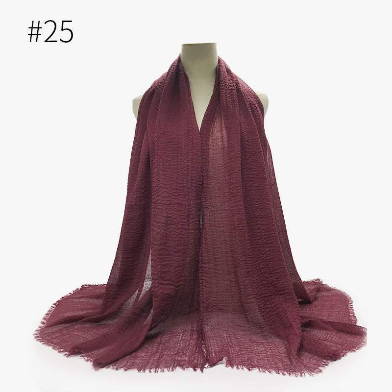 Bubble plain Scarf