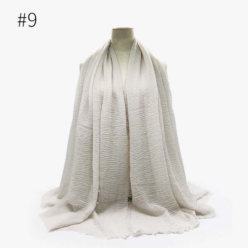 Bubble plain Scarf