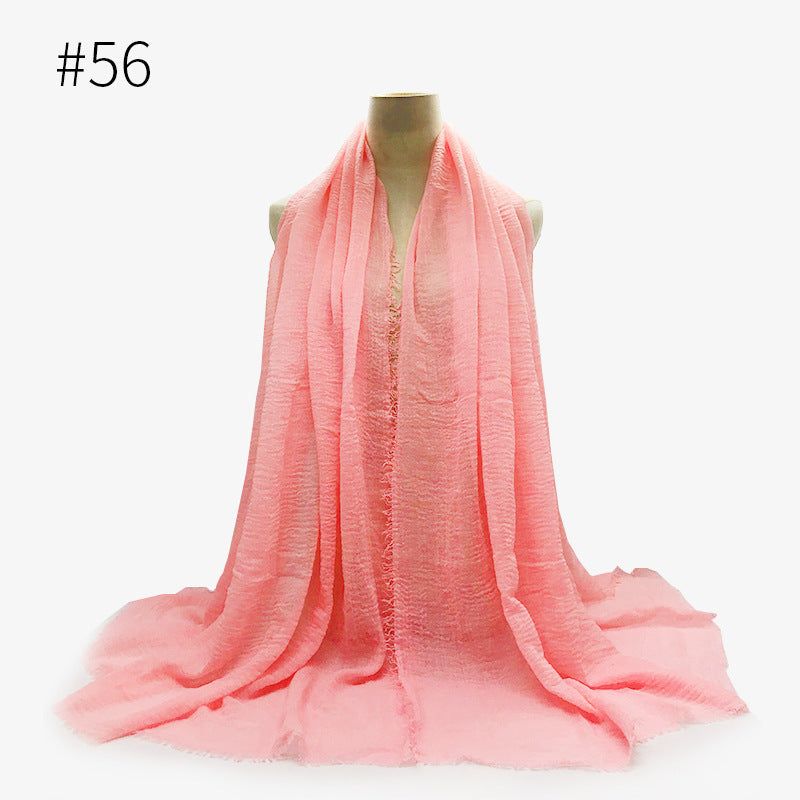 Bubble plain Scarf