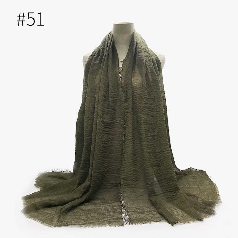 Bubble plain Scarf