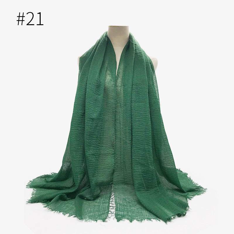 Bubble plain Scarf