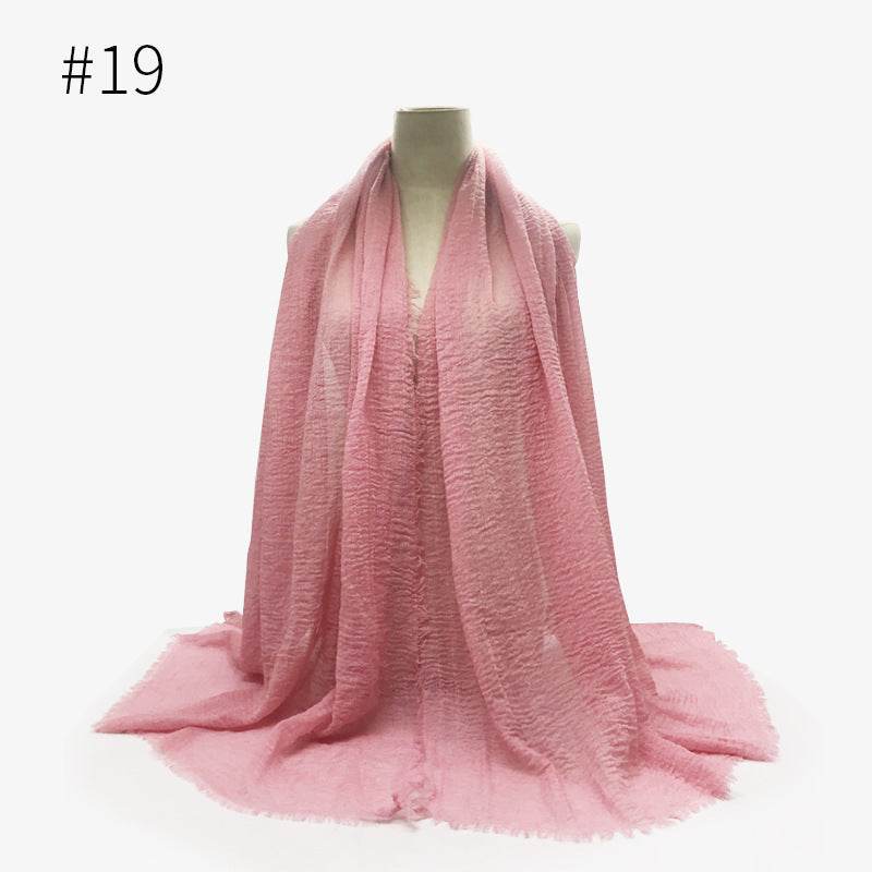 Bubble plain Scarf