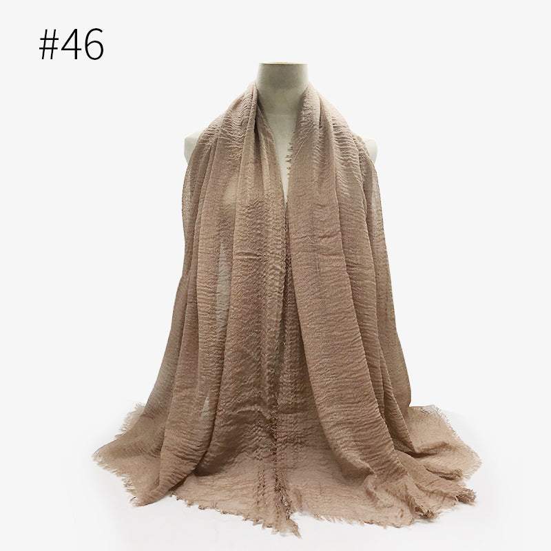 Bubble plain Scarf