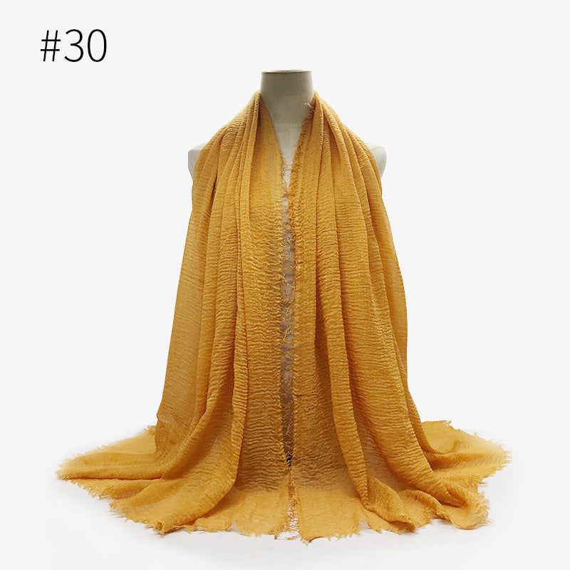 Bubble plain Scarf