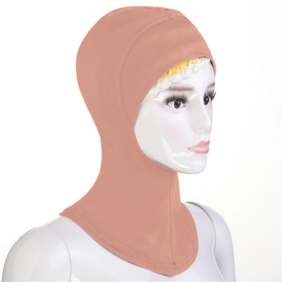 Muslim Soft Under Scarf Hat Cap Bone Bonnet Neck Cover