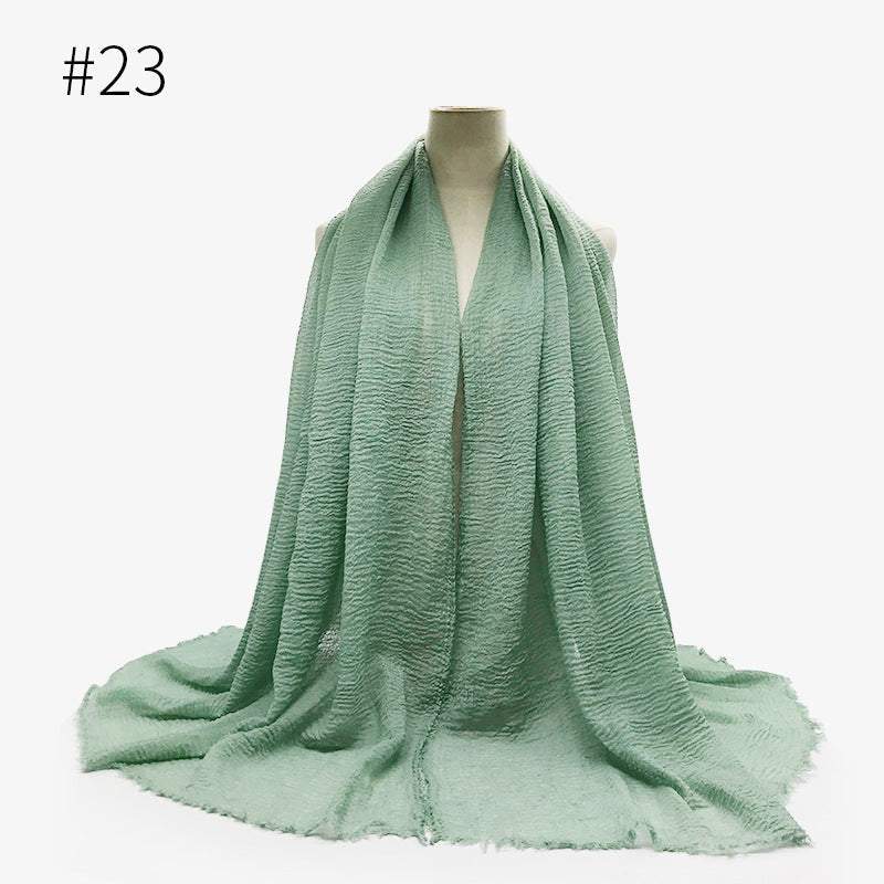 Bubble plain Scarf