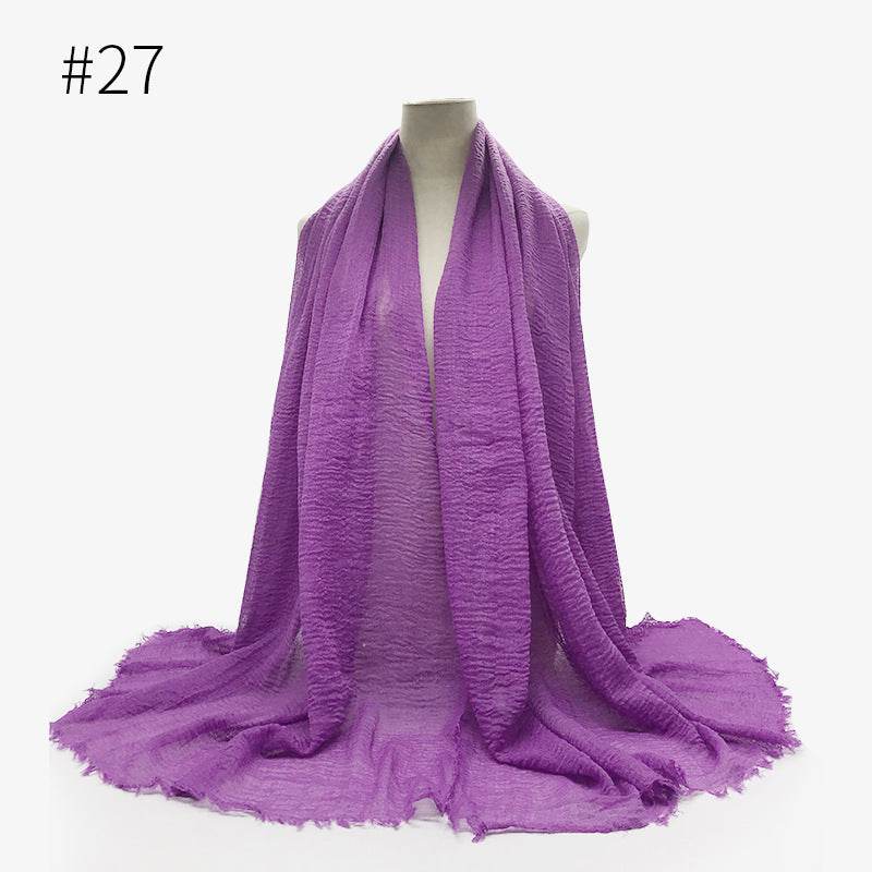 Bubble plain Scarf