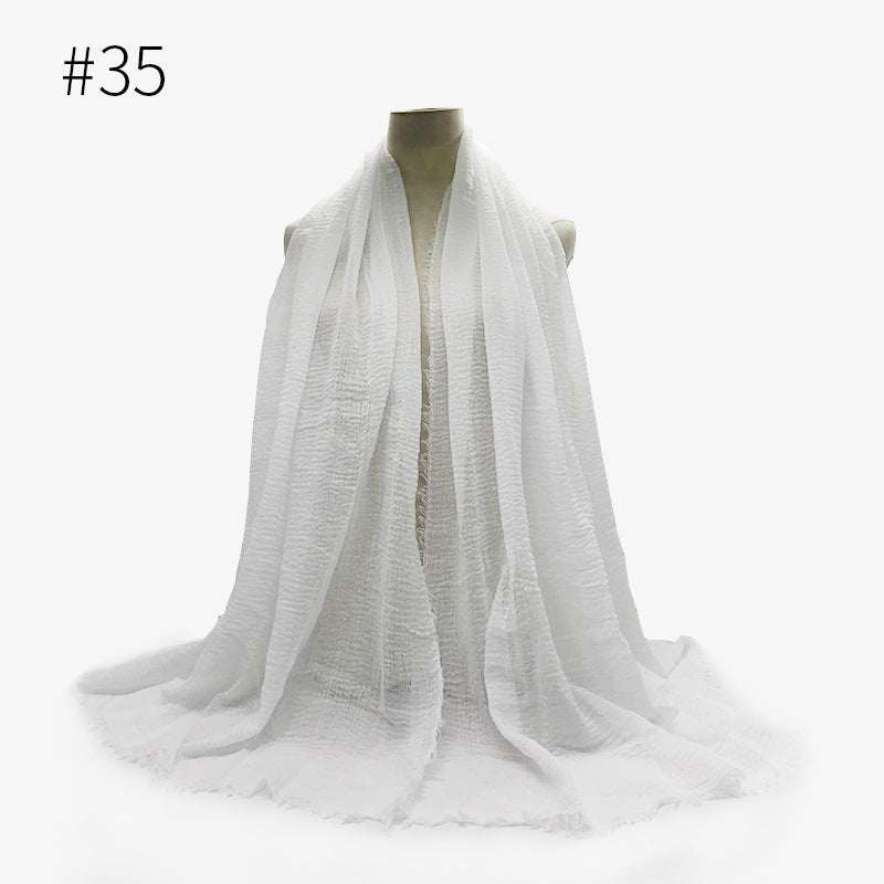 Bubble plain Scarf