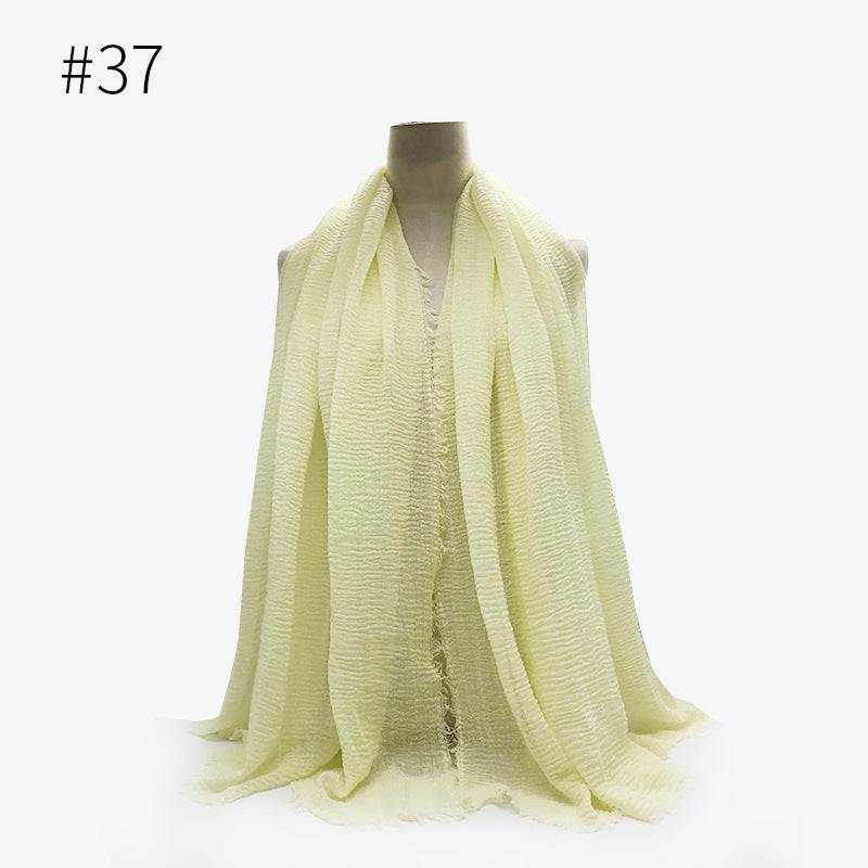 Bubble plain Scarf