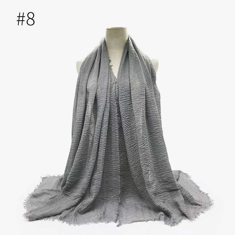 Bubble plain Scarf