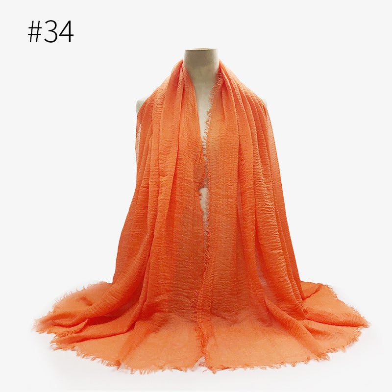 Bubble plain Scarf
