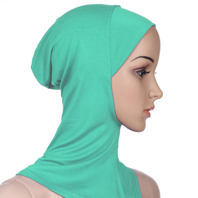 Muslim Soft Under Scarf Hat Cap Bone Bonnet Neck Cover