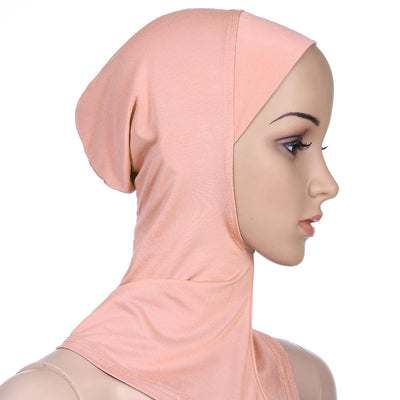 Muslim Soft Under Scarf Hat Cap Bone Bonnet Neck Cover