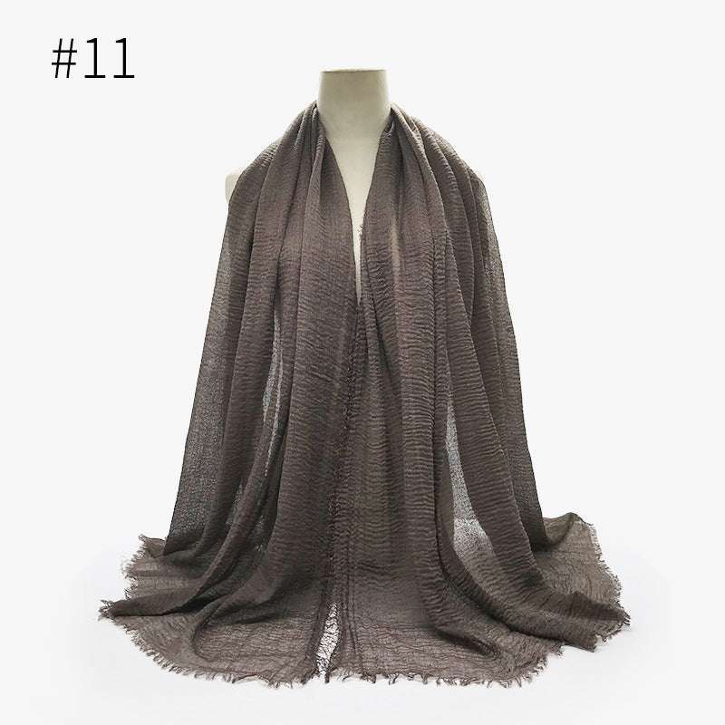 Bubble plain Scarf