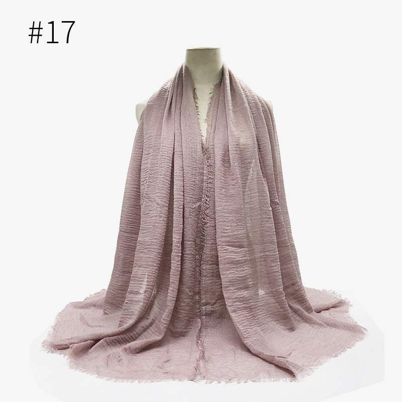 Bubble plain Scarf