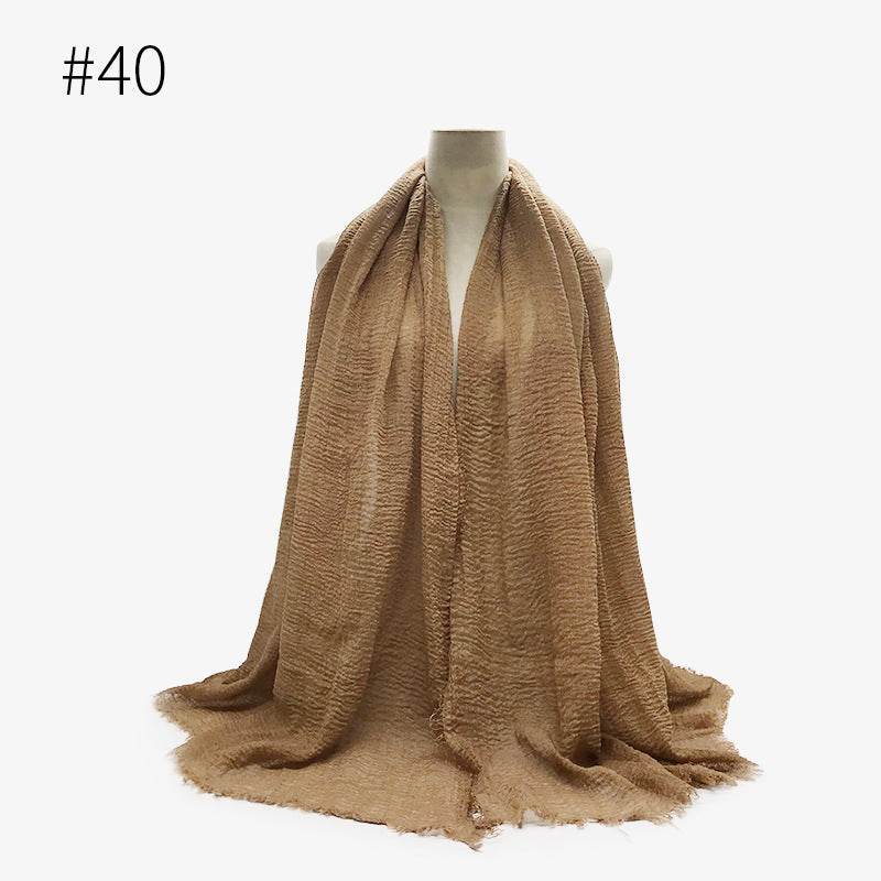 Bubble plain Scarf