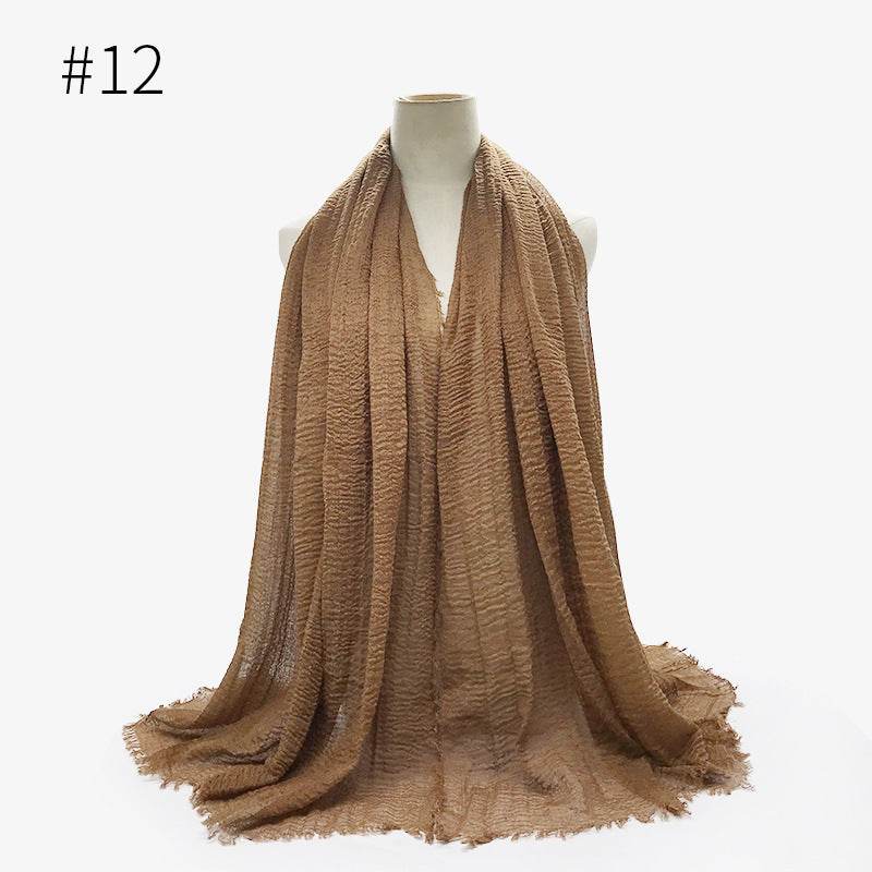 Bubble plain Scarf