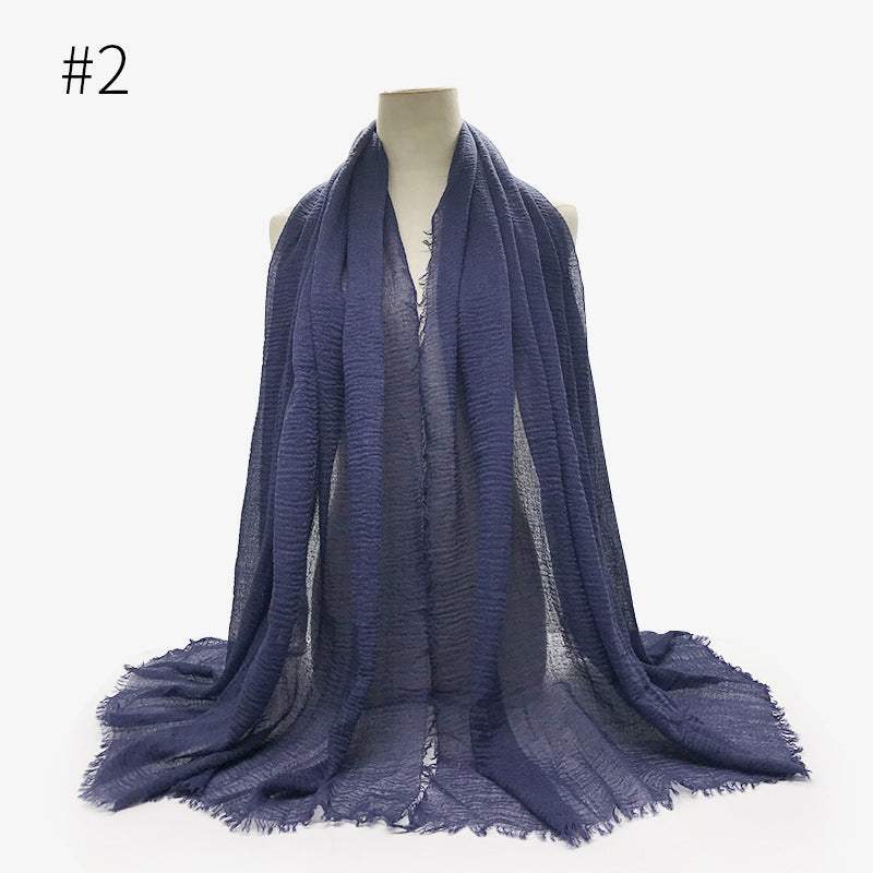 Bubble plain Scarf