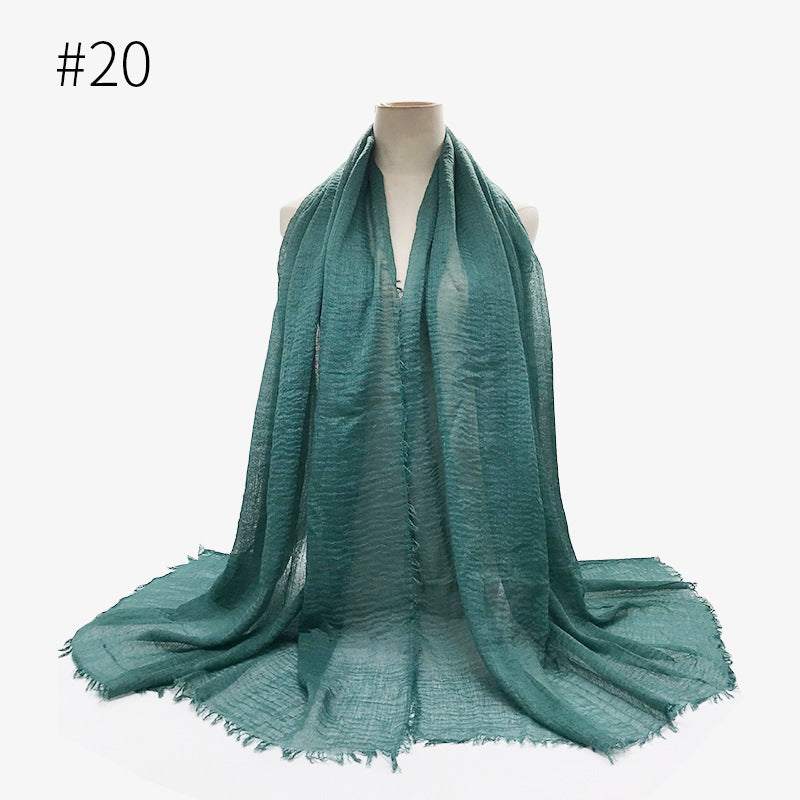 Bubble plain Scarf
