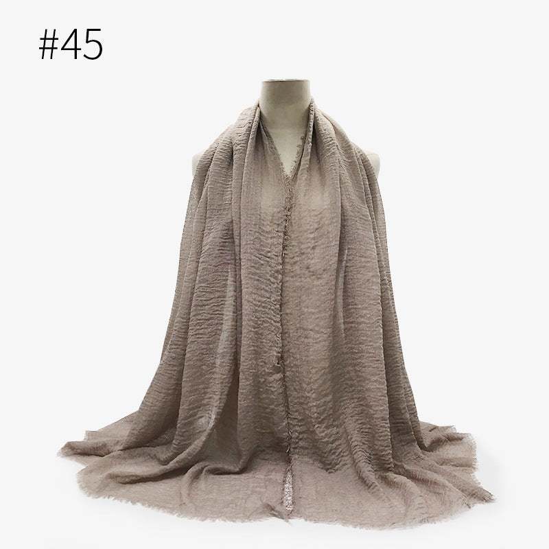 Bubble plain Scarf