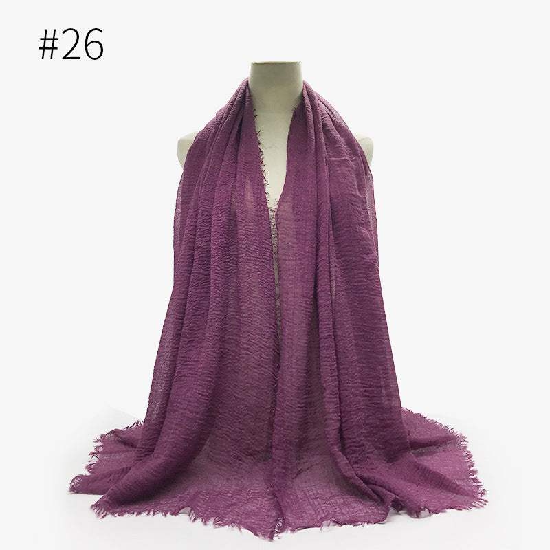 Bubble plain Scarf