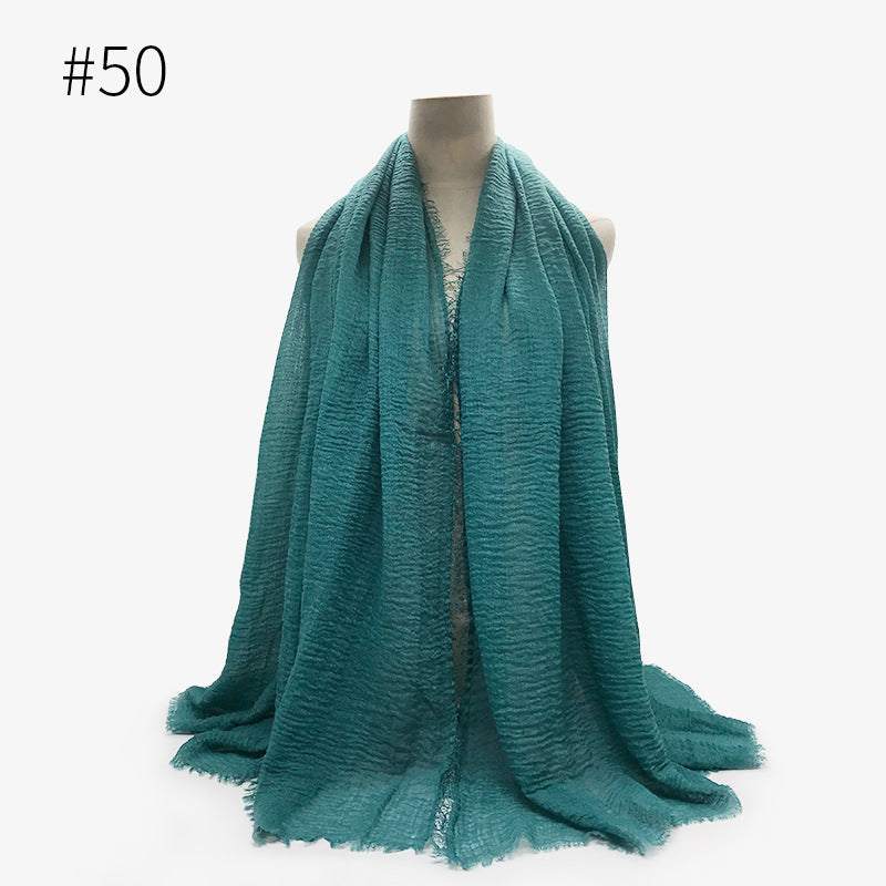 Bubble plain Scarf
