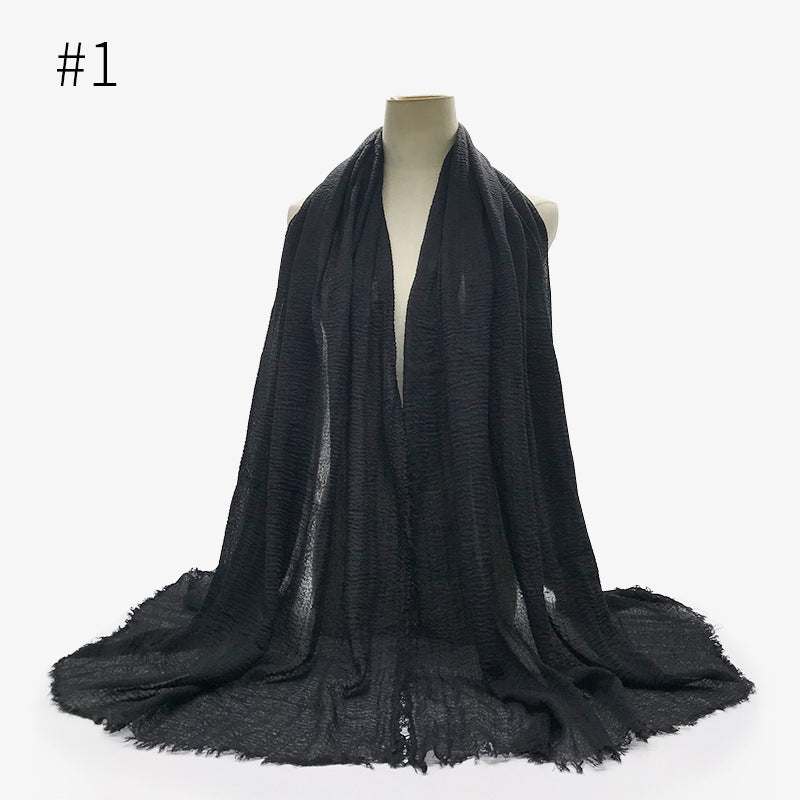 Bubble plain Scarf
