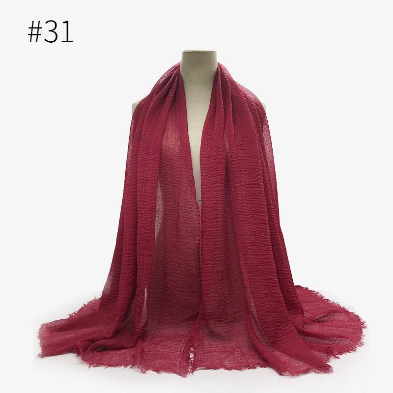 Bubble plain Scarf
