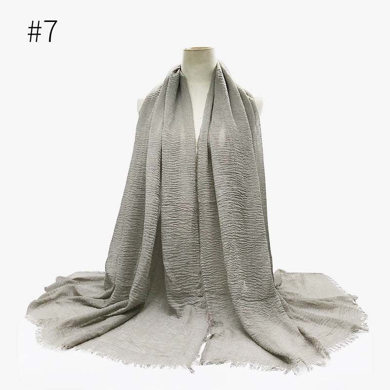 Bubble plain Scarf