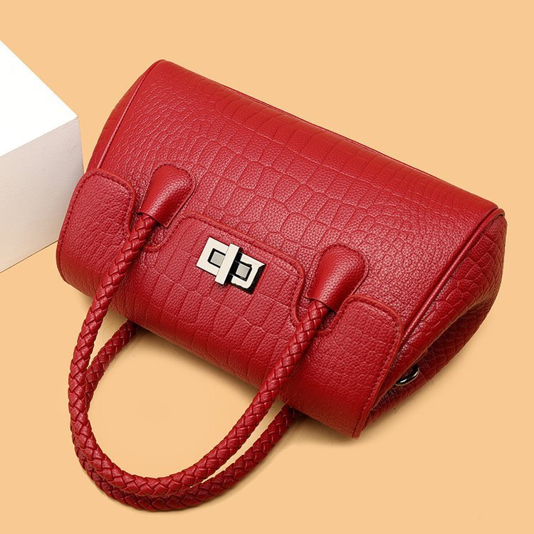 New Women's High-end Western Style Handbag Fashion All-matching