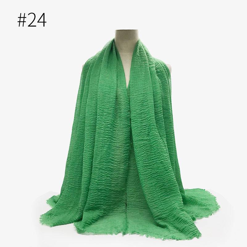 Bubble plain Scarf