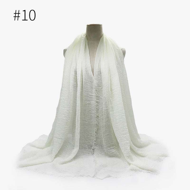 Bubble plain Scarf