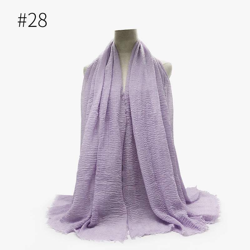 Bubble plain Scarf