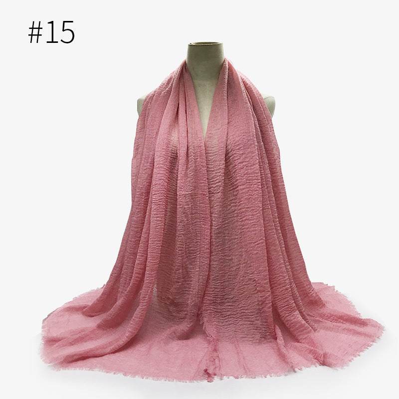 Bubble plain Scarf
