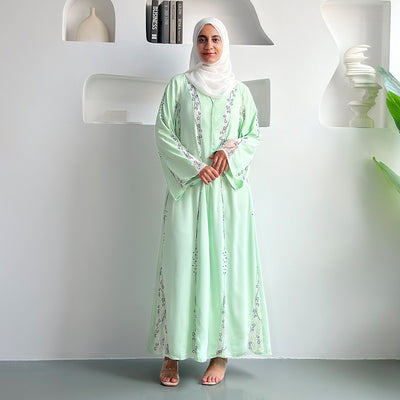 Long Sleeve Women Voile Dress Women