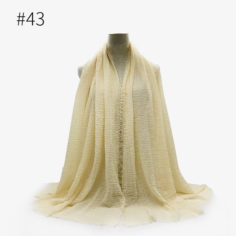 Bubble plain Scarf