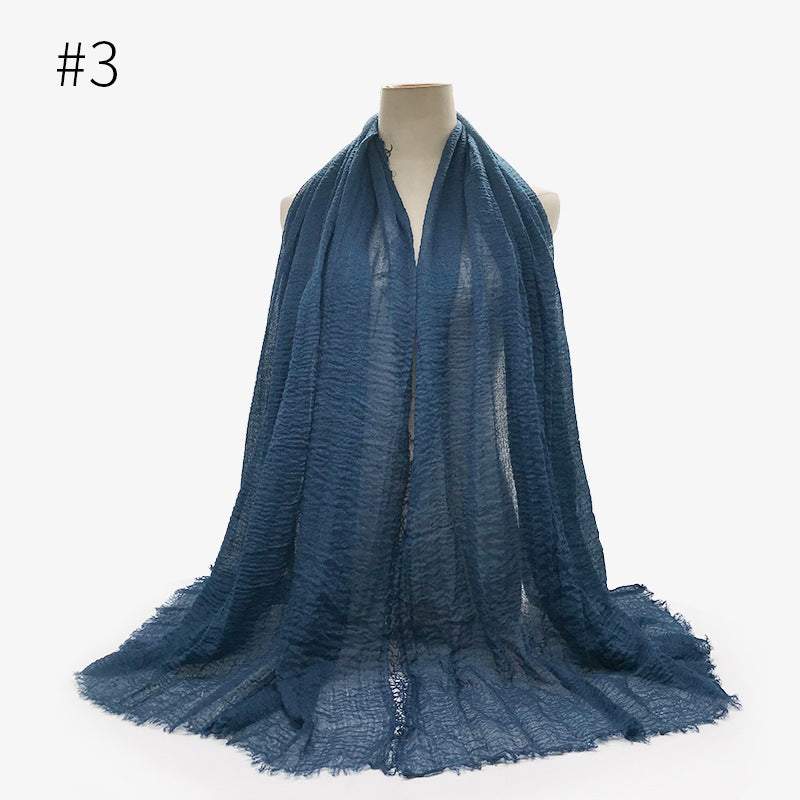 Bubble plain Scarf