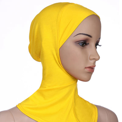 Muslim Soft Under Scarf Hat Cap Bone Bonnet Neck Cover
