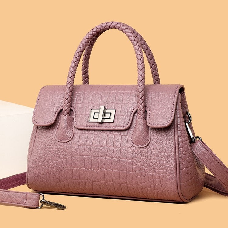 New Women's High-end Western Style Handbag Fashion All-matching