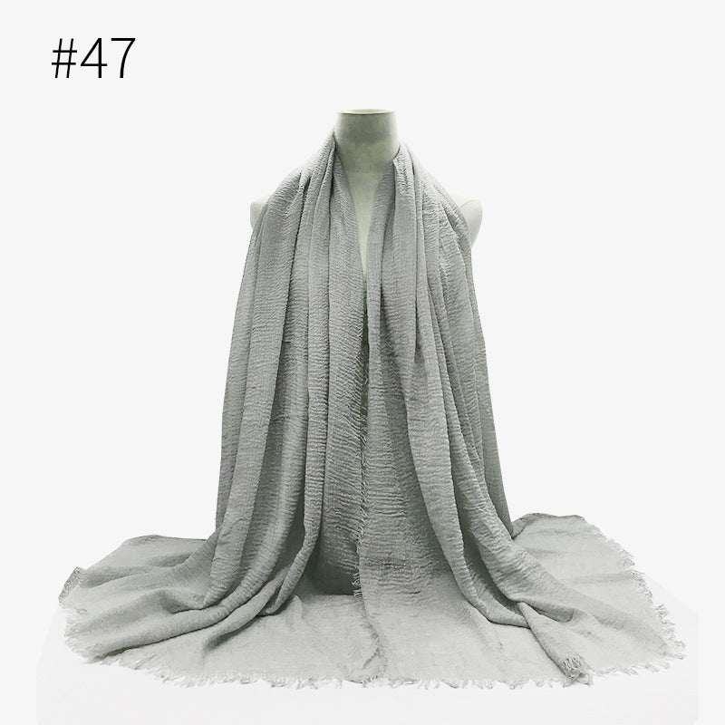 Bubble plain Scarf