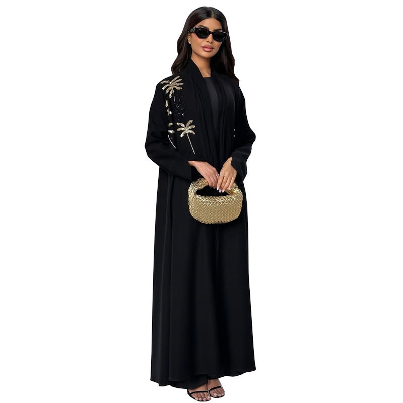 Fashion Muslim Women's Wear Embroidered Robe