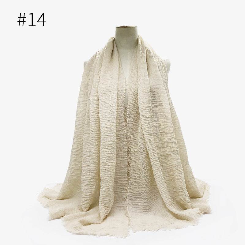 Bubble plain Scarf