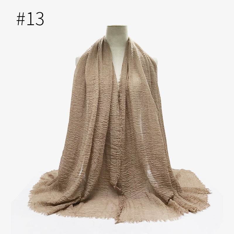 Bubble plain Scarf