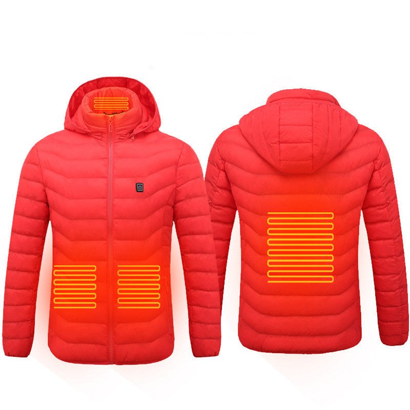 Men Heated Puffer Jacket