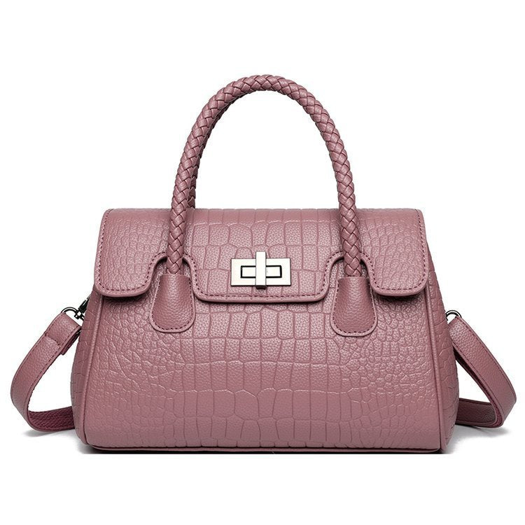 New Women's High-end Western Style Handbag Fashion All-matching