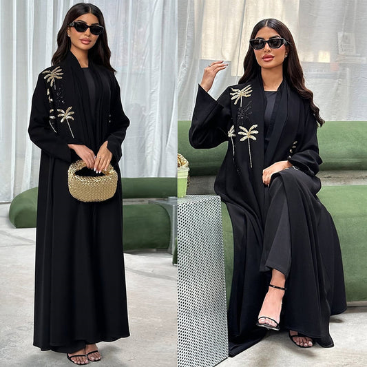 Fashion Muslim Women's Wear Embroidered Robe