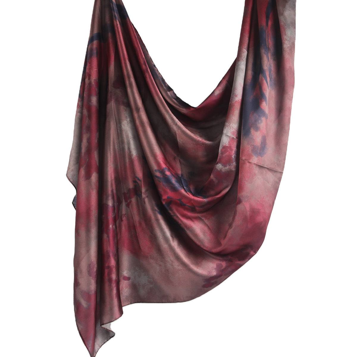Printed Scarf Silk